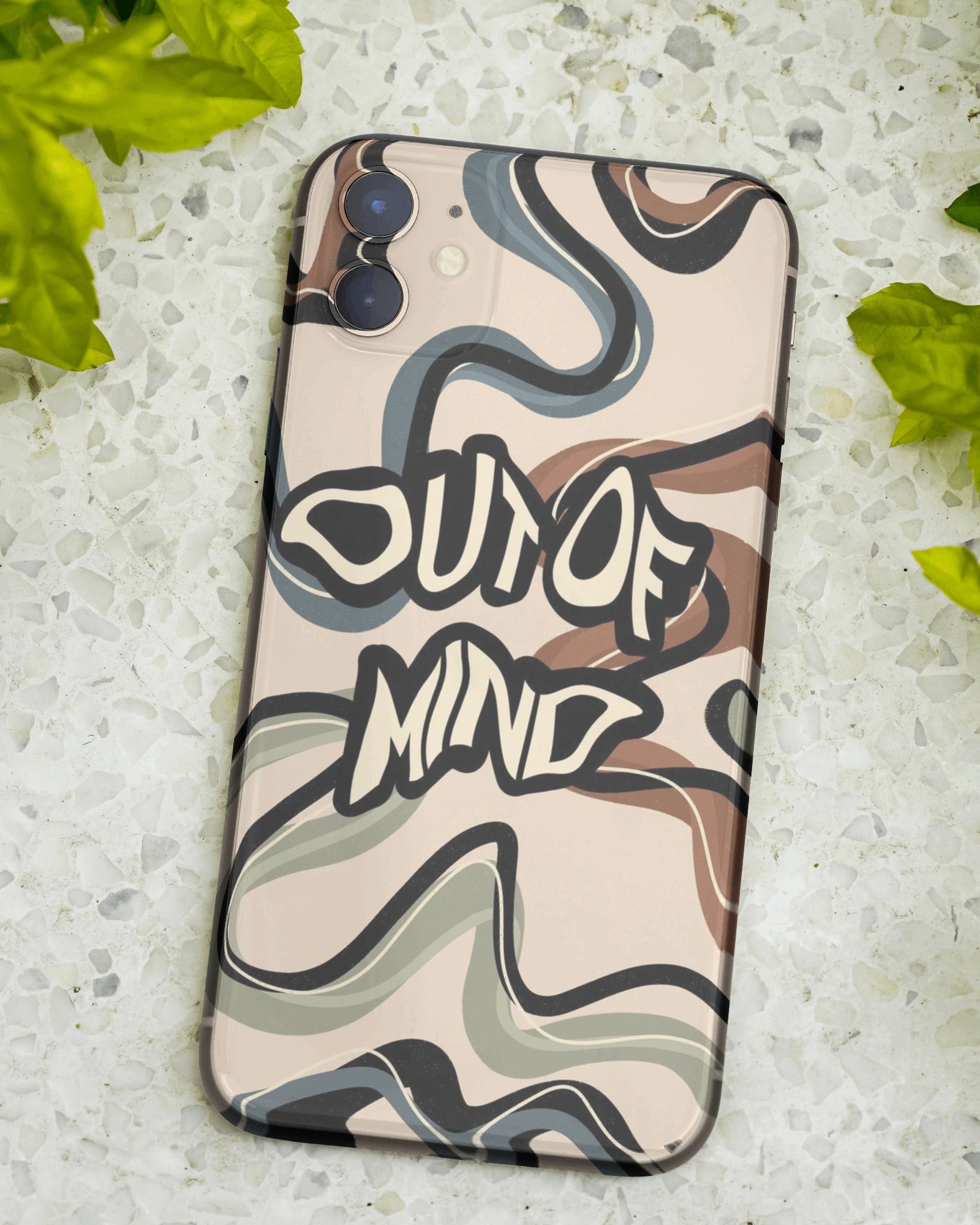 Out of Mind Swirls Phone Case